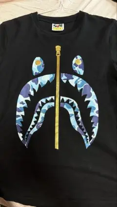 BAPE シャークデザイン Tシャツ Mサイズ ブラック