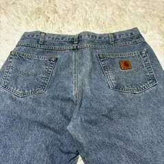 美品/XL相当　Carhartt デニム　ヴィンテージ　青36x30 5ポケット