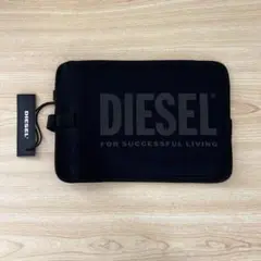 DIESEL ブラック マルチポーチ ノベルティー