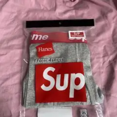 グレー Sサイズ 1枚 Supreme Hanes Boxer Briefs