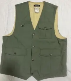 WinterCoat ベスト M 緑　日本製