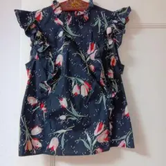 REBECCA TAYLOR　チューリップ柄　シャツ