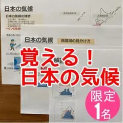 ✨ 早い者勝ち✨【アウトレット】日本の気候