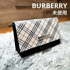 【未使用】BURBERRY ポーチ 化粧ポーチ 小物入れ ノバチェック