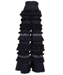 パンツ rurumu: 23ss shirring frill short-PT rurumu:（ルルムウ）の「Remneh by rurumu:/レムネ バイ