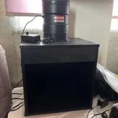 塗装ブース（自作）風量587m3/h　ブラック　コントローラー付強力ファン 塗装ブース（自作）風量587m3/h ブラック コントローラー付強力