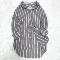 【リネン100% TESSITURAMONTI社✨】エディフィス 長袖シャツ