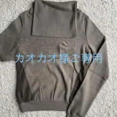 MARELLA マレーラスポーツ ☆ タートル ニット カーキ色 Mサイズ