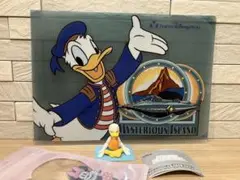 ディズニーシー ドナルド クリアファイル カプセルトイ ガチャ フィギュア