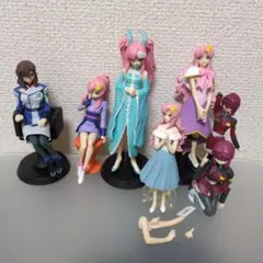 機動戦士ガンダムSEED DESTINY　ヒロインズ　フィギュア　7体