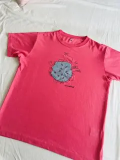 美品　モンベルmont-bell Tシャツ ピンク160cm