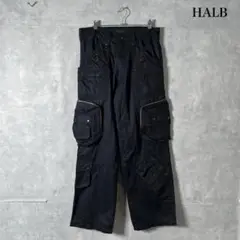 00s Archive HALB ハーフカーゴパンツ ブラック M 00s Archive HALB ハーフカーゴパンツ ブラック M - メルカリ