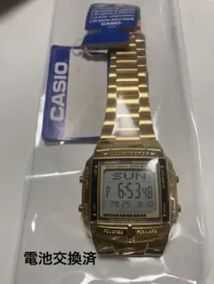 CASIOデータバンク　DB-360G-9 ゴールド