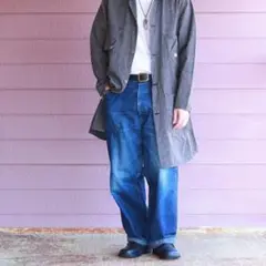 ウエアハウス　ダックディガー　ウォバッシュ　カバーオール　ユニオンチケット　40 WAREHOUSE ウエアハウス ダックディガー U.S. ARMY アーミー