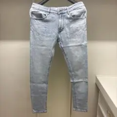 【人気】　ZARA MAN ストレッチ（伸縮性有り）　デニム ストリート　パンツ