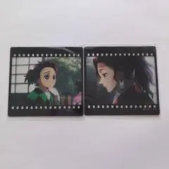 鬼滅の刃 ダイニング 無限城編 お楽しみくじ クリアカード　竈門親子