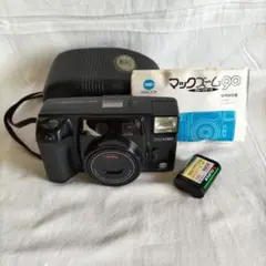 ジャンク品★MINOLTA MAC-ZOOM90コンパクトフイルムカメラ