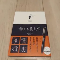 新品未使用　誰でも美文字