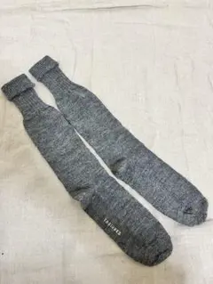 未使用　トゥジュー　靴下　おそらくコットン　グレー