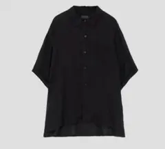 s'yte open collar Short Sleeve Big Shirt