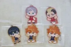 一番くじ劇場版ハイキュー!!ゴミ捨て場の決戦2アクリルチャーム　5点セット