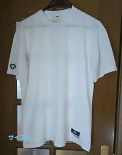 DESCENTE　野球練習用シャツ　白　 サイズO　(XL)