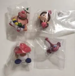 【ハクション大魔王】ならぶんです 4種 コンプリート ガチャガチャ フィギュア