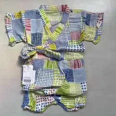 新品タグ付きアンパサンド甚平風ロンパース