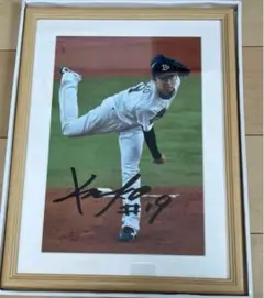 オリックス　金子千尋　直筆サイン　フォト① スポニチフェス　四つ切り