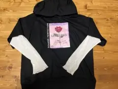 pink latte ピンクラテ 重ね着風カットソー XS150