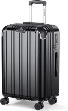スーツケース 機内持ち込み Mサイズ 60L ビジネス 4〜7泊 ブラック