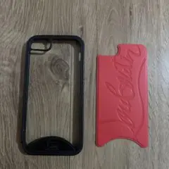 ルブタン　スマホケース　iPhoneSE iPhone8 訳あり