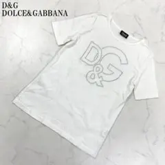 ドルチェ＆ガッバーナ ドルガバ Tシャツ 半袖 レース 花柄 白×黒 38 ドルチェ＆ガッバーナ ドルガバ Tシャツ 半袖 レース 花柄 白×黒