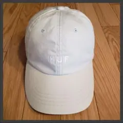 HUF CAP 6パネル サイズ調整 アイボリー