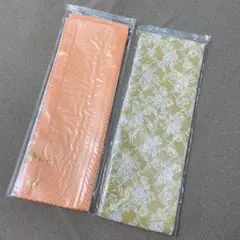 新品 2枚セット 伊達襟 重ね襟 レース 正絹