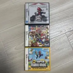 マリオカート・マリオパーティ・NEW スーパーマリオブラザーズ 3点セット
