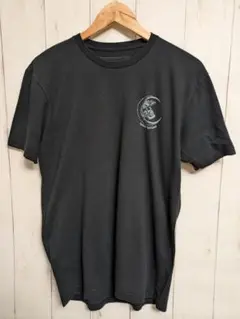 US古着 SAVAGE TACTICIANS スカル ムーン 月 Tシャツ　M