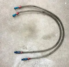 ステンメッシュホース　2本　ホース部６５ｃｍ