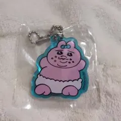 おぱんちゅうさぎ カフェ アクリルキーホルダー　ランダム　たべすぎ