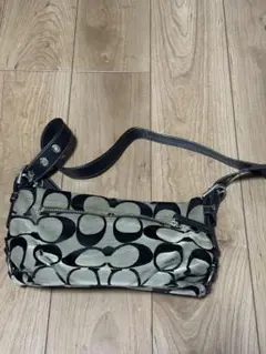 COACH ショルダーバッグ ベージュ/ブラック