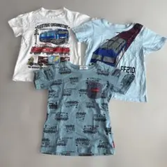 電気機関車Tシャツ3枚セット（120cm）