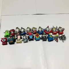 ウルトラマン 怪獣 指人形 レトロ 20体 まとめ売り 特撮 フィギュア