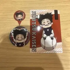呪術廻戦 脹相 東京ドーム 缶バッジ ブロマイド 特典 THEキャラ カフェ