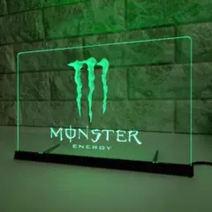 No.N007-7 A4 モンスターエナジー LED ネオン サイン 看板