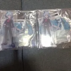 ポケモンマスターズE X　ポケモン&トレーナーアクリルスタンド