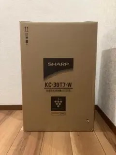新品未開封品 2022年式SHARP加湿空気清浄機 KC-30T7-W (白)