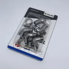 TAILONZ 5個304 鋳造オス バーブ継手 1/4PT-6mm 90°