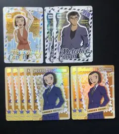 名探偵コナン 中国 KAYOU トレーディングカード 鈴木園子　京極真　SSR