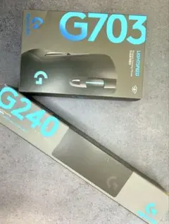 Logitech G703 LIGHTSPEED + G240 Mサイズ