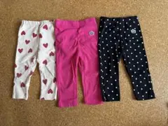3枚セット ベビー パンツ 80 ベビードール　ブリーズ